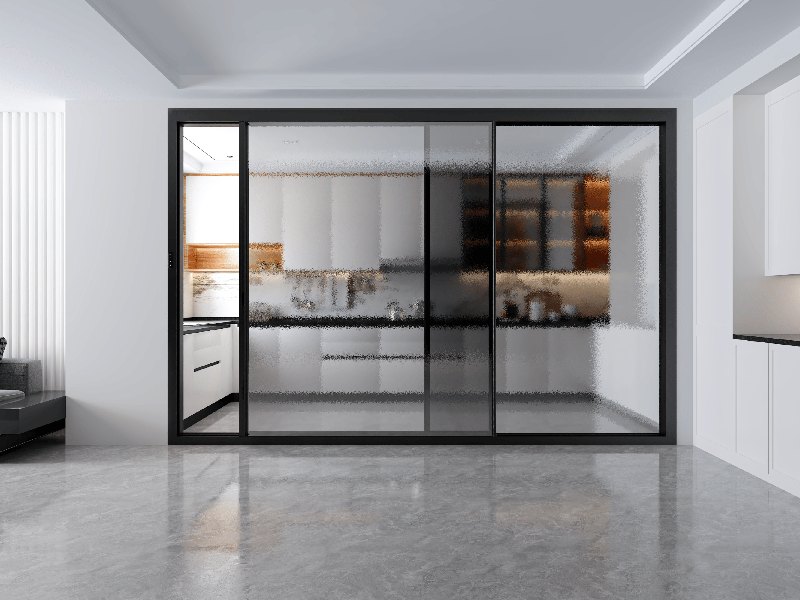 Slim-Frame Sliding Door
